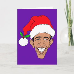 Obama Claus Holiday Card