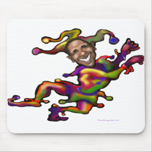 Obama Clown Mouse Pad