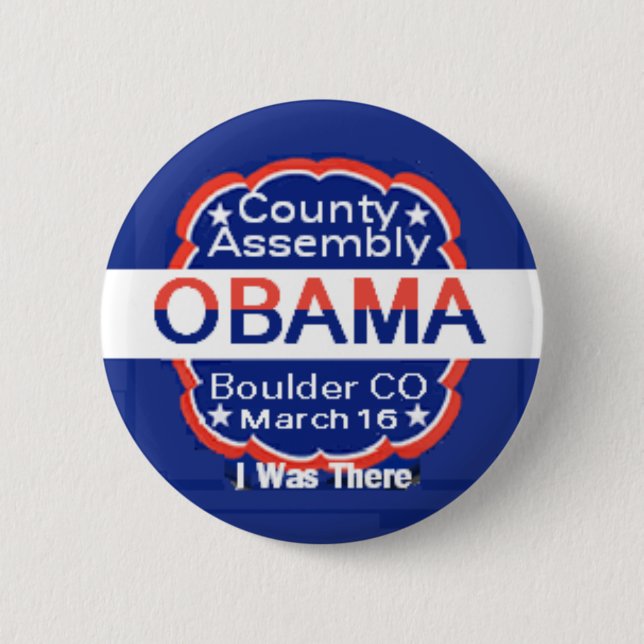 Obama CO Assembly Button (Front)