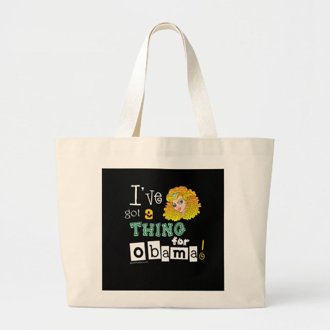 Obama Crush Tote bag (Front)