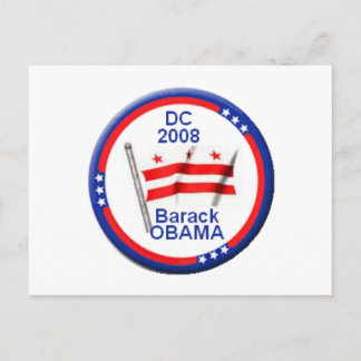 Obama DC Postcard