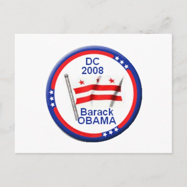 Obama DC Postcard (Front)