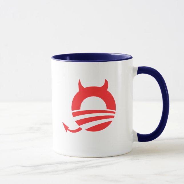 Obama devil mug (Right)