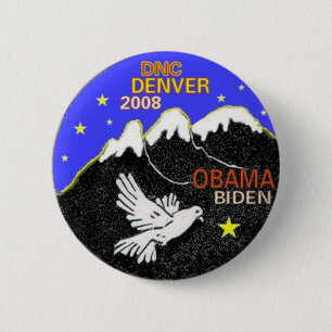 Obama DNC Button