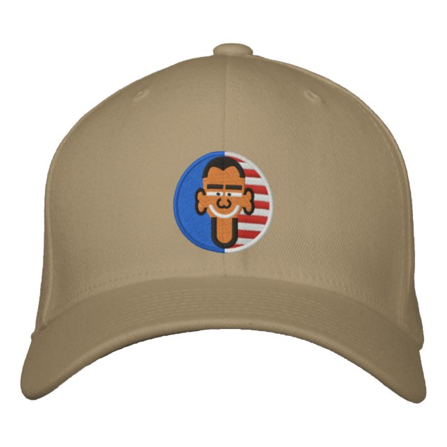 OBAMA EMBROIDERED HAT (Front)
