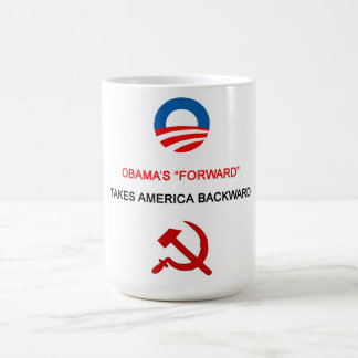 Obama "en avant" prend la tasse de l'Amérique vers