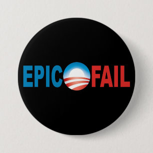 Obama Epic Fail button