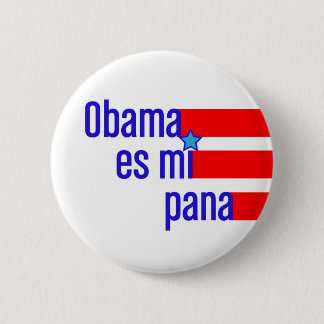 obama es mi pana - button