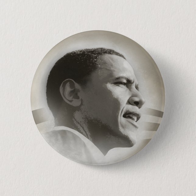 Obama face button (Front)