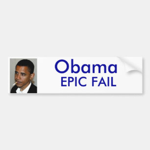 Obama Fail Bumper Sticker