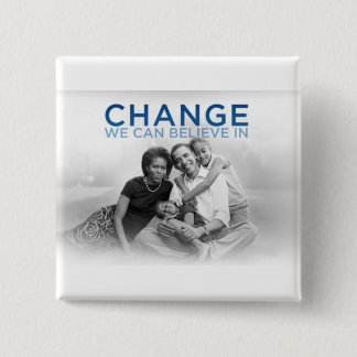 Obama Family Values 2 Inch Square Button