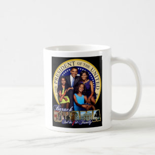 Obama first family mug