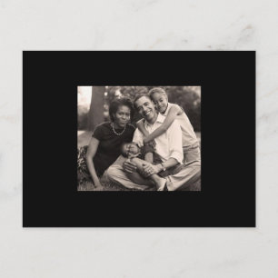 Obama-First Family Postcard