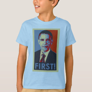 Obama FIRST! Kid's tee