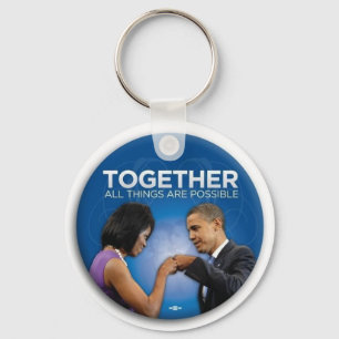 obama fist bump keychain