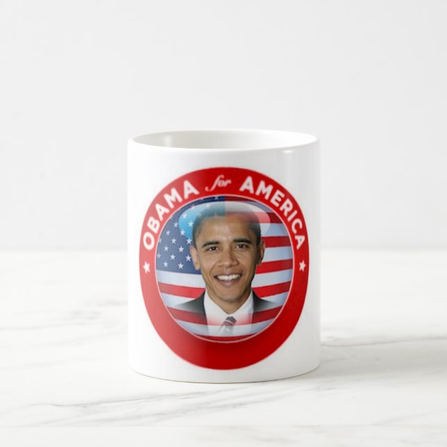 Obama For America Mug (Center)