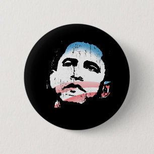OBAMA FOR CHANGE 2 INCH ROUND BUTTON