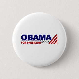 Obama For President 2008 2 Inch Round Button
