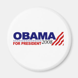 Obama For President 2008 Magnet
