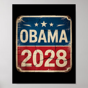 Obama For President 2028 Obama 2028 _76 Poster