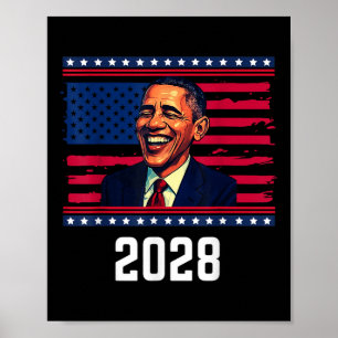 Obama For President 2028 Obama 2028 _8 Poster