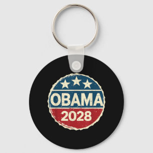 Obama For President 2028 Obama 2028 Keychain