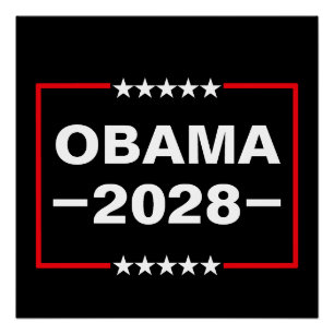 Obama for President 2028 Poster