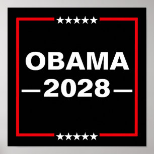 Obama for President 2028 Poster