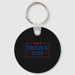Obama For President 2028 Vote Election Barak Obama Keychain