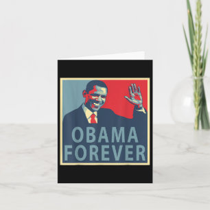 Obama Forever Barack President 44 Card