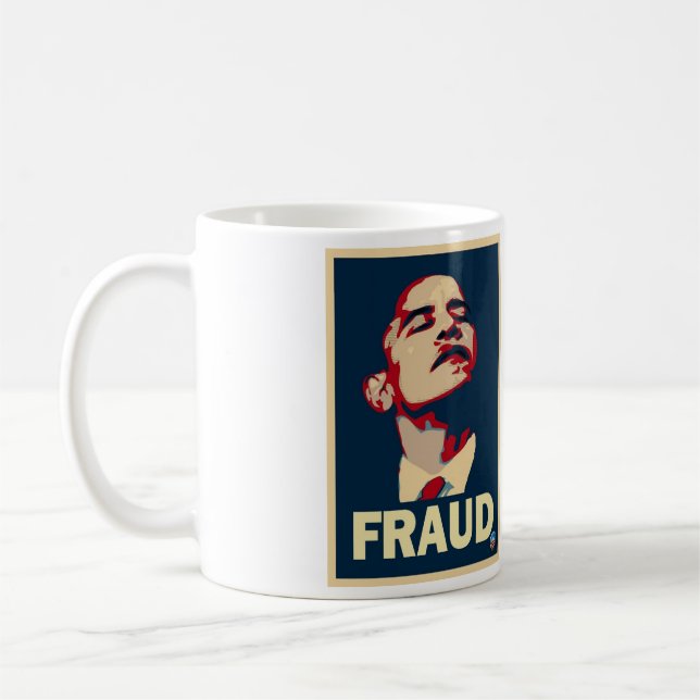 Obama Fraud Mug - Large (Left)