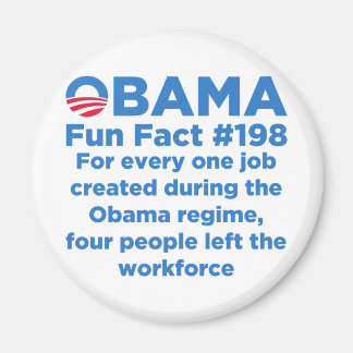 Obama Fun Facts Magnet