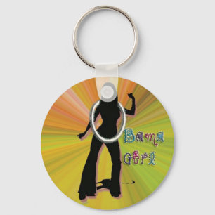 OBAMA GIRL GROOVY KEYCHAIN