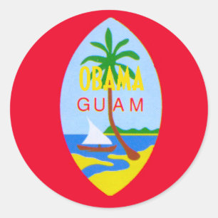 Obama GUAM Sticker