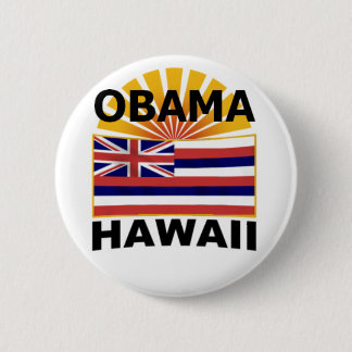 Obama Hawaii Button