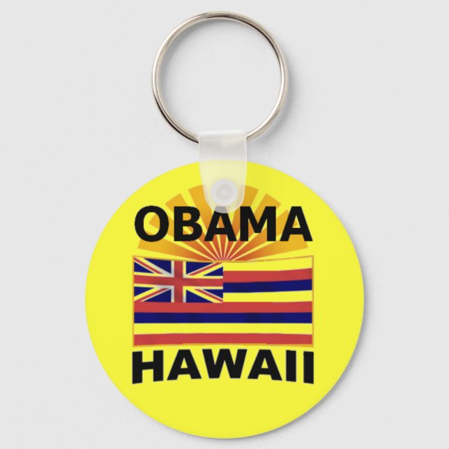 Obama HAWAII Keychain (Front)
