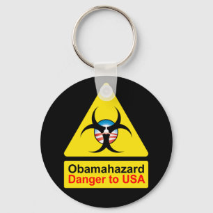 Obama Hazard keychain