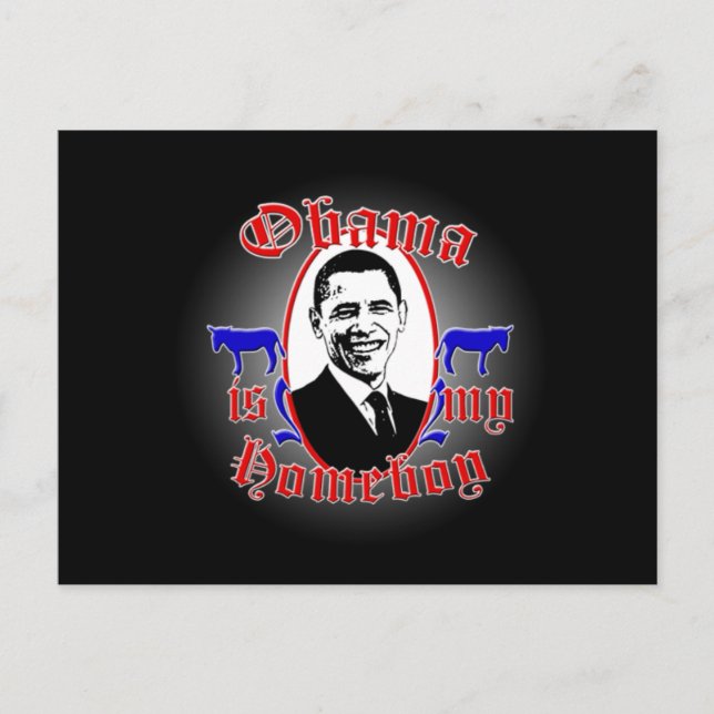 Obama_Homeboy_Mag2 Postcard (Front)