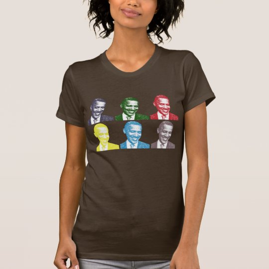 Obama Hope Montage ala Andy painting T-Shirt