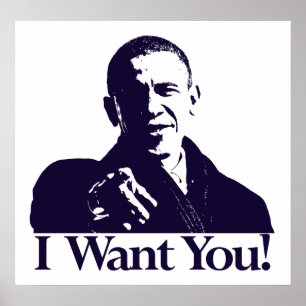 Obama I vous veulent ! Affiche
