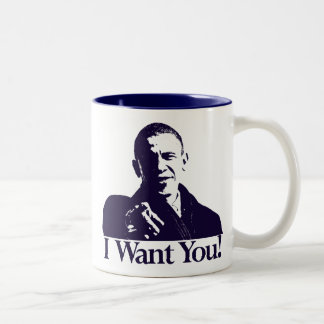 Obama I Want You! Mug