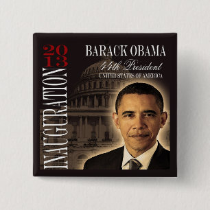 Obama Inauguration 2013 Button