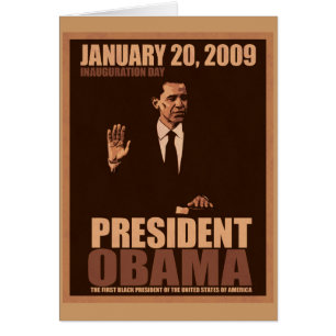 Obama Inauguration Card