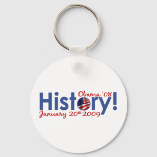 Obama Inauguration Day Keychain