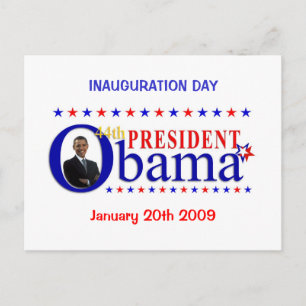 Obama Inauguration Day Postcard