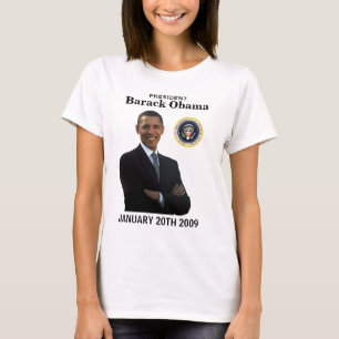 Obama Inauguration Ladies Long-sleeve Tee
