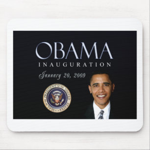 Obama inauguration mouse pad