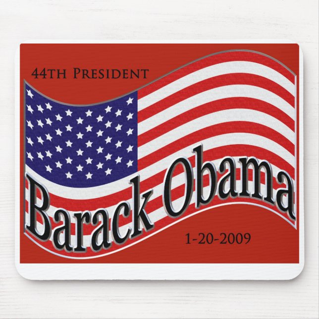 Obama Inauguration Mousepad Souvenier (Front)