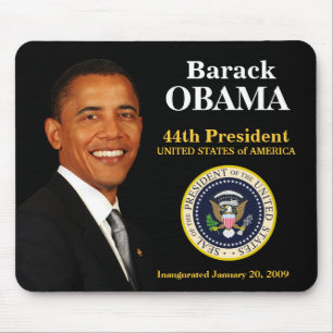 Obama Inauguration Souvenir Mousepad
