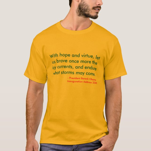 Obama Inauguration T-Shirt (Front)